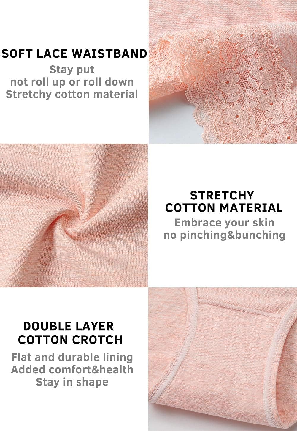 Thumbnail 5 de Wealurre Cotton Panties for Women