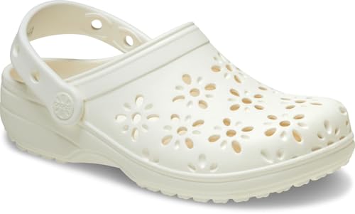 Detalle 2 de Crocs Classic Floral Cut Out Clog 🩴 Niños 24/25 EU