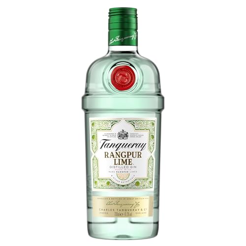 Detalle de Tanqueray Rangpur Lime Gin – fünffach destilliert mit Zitrusfrische (700 ml, 41,3% Vol.)