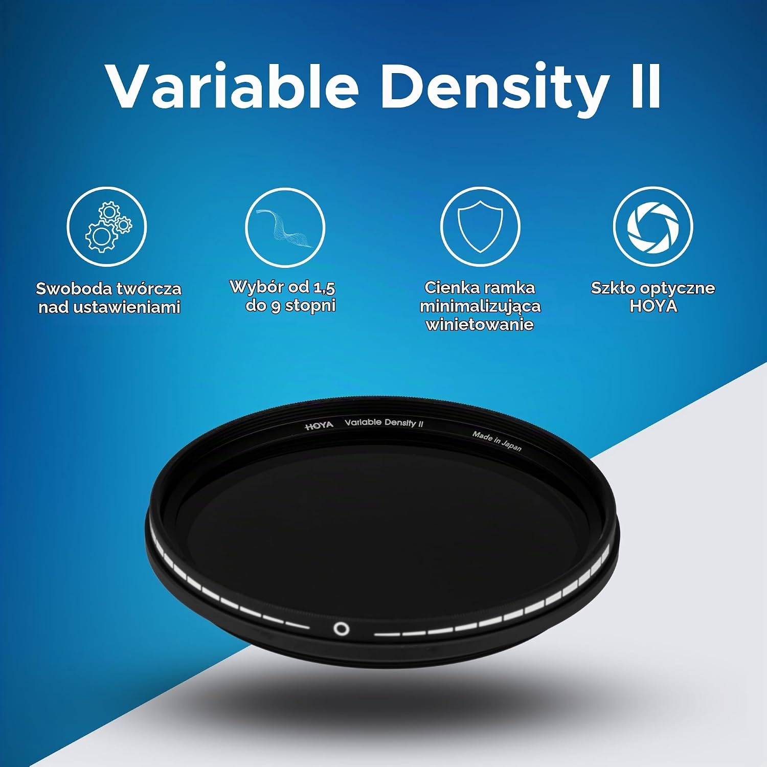 Detalle de Hoya Variable Density II 67 mm – regulowany filtr ND do filmowania