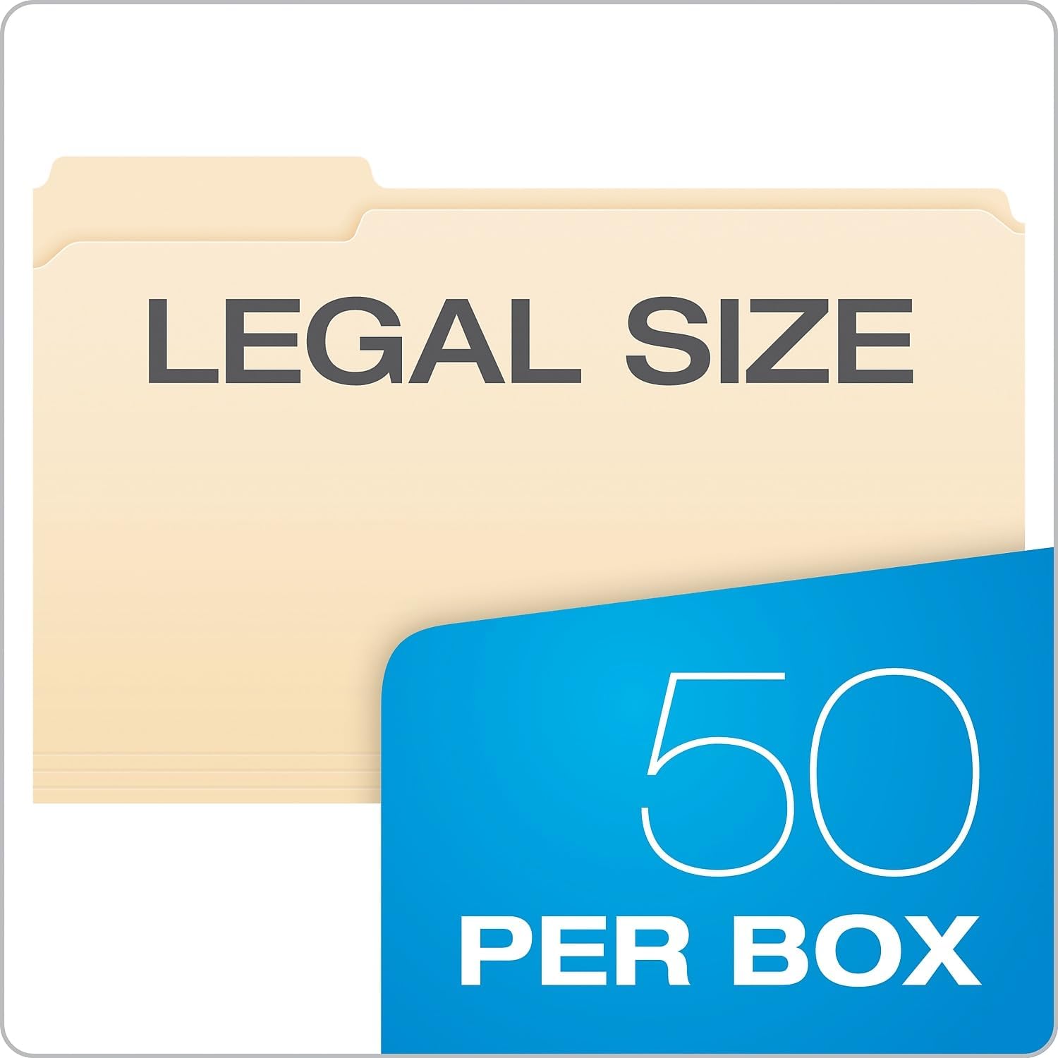 Detalle de Pendaflex Fastener Folders, Legal Size