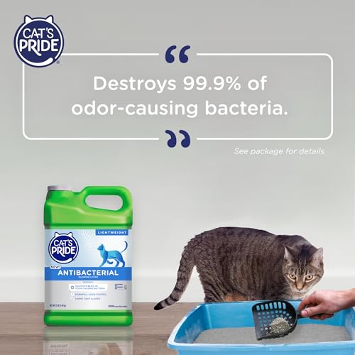 Detalle de Cat's Pride Antibacterial Litter, Odor-Eliminating Scented 12lb