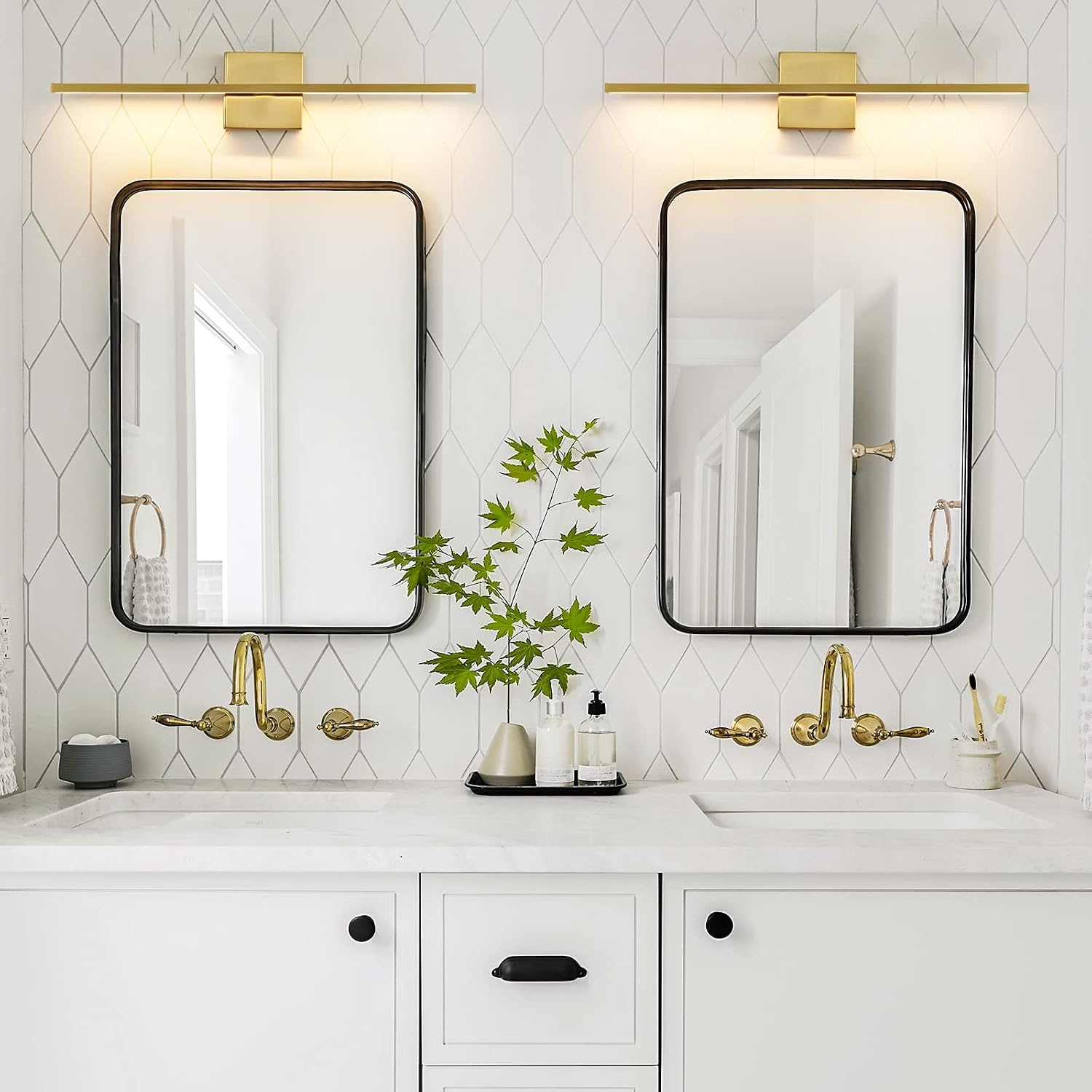 Detalle de CCYCOL LED vanity light 24 inch