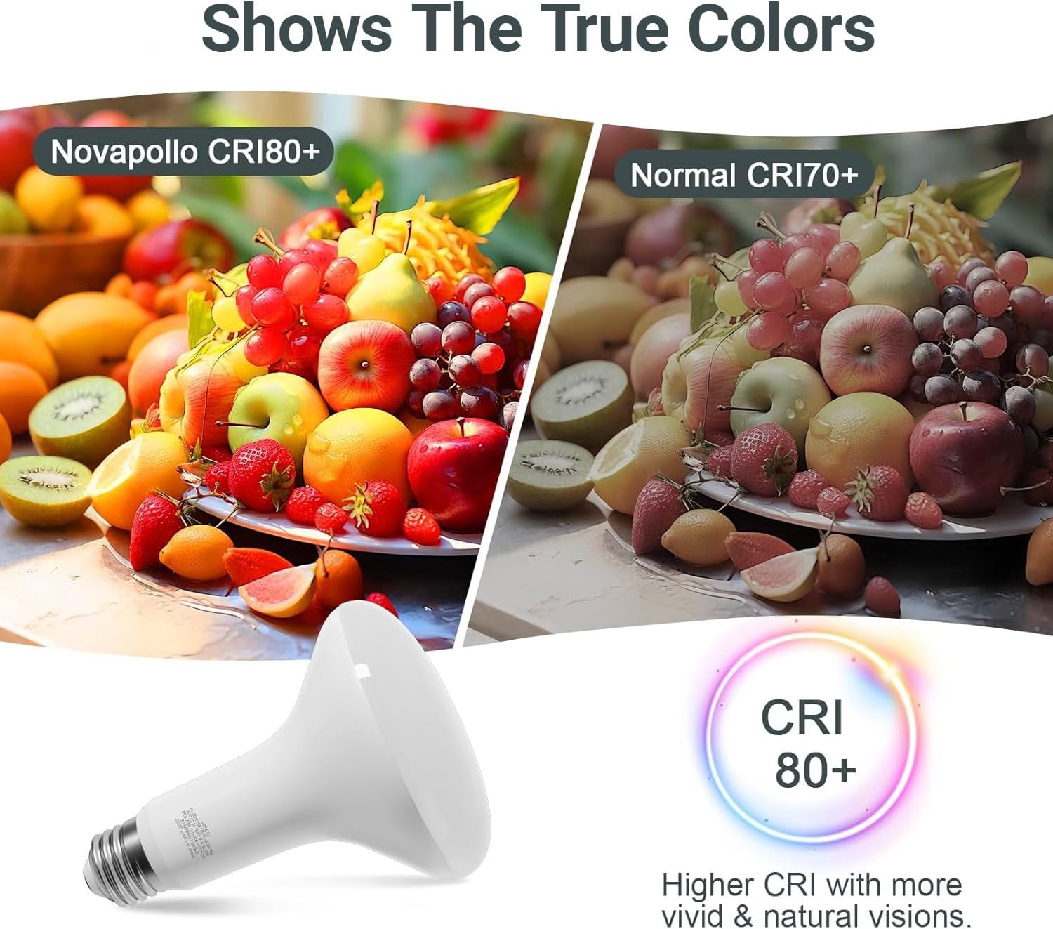 Thumbnail 4 de novapollo BR30 750LM dimmable LED bulb