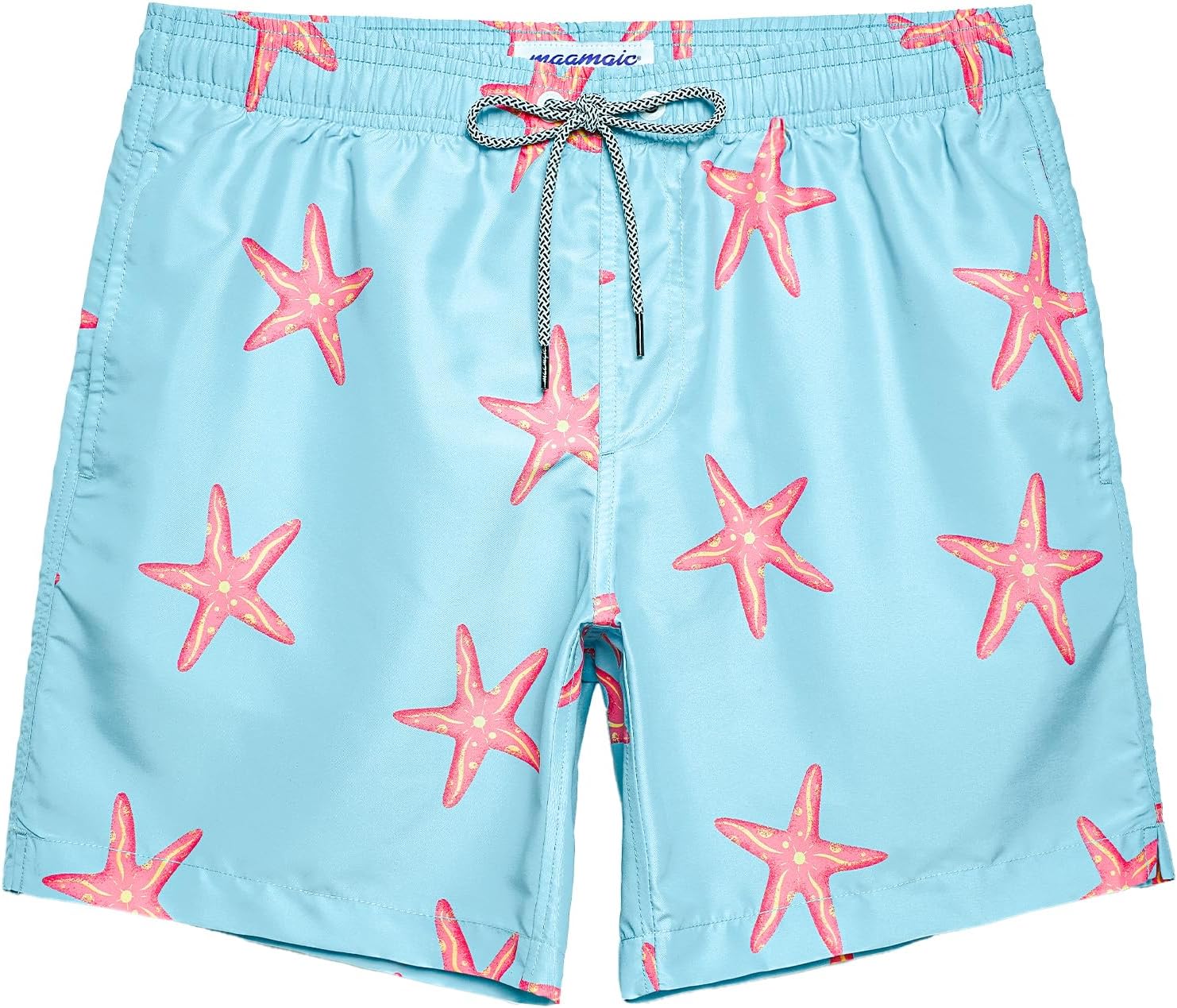 Detalle de MaaMgic Men's Swim Trunks, 7-Inch