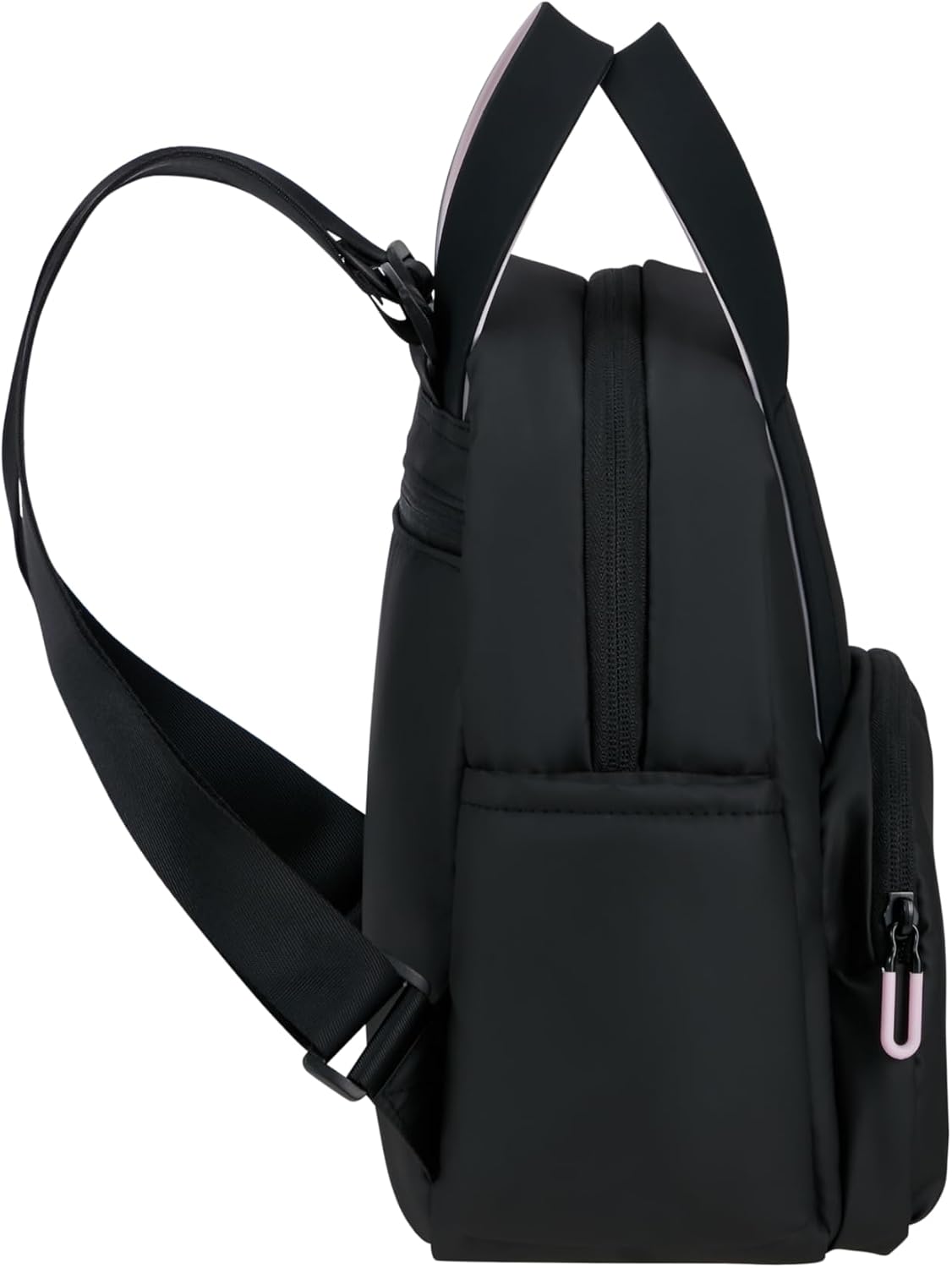 Detalle de American Tourister Puffypop Rucksack – mit Organisation und gepolsterten Tragegurten für Schule und Alltag