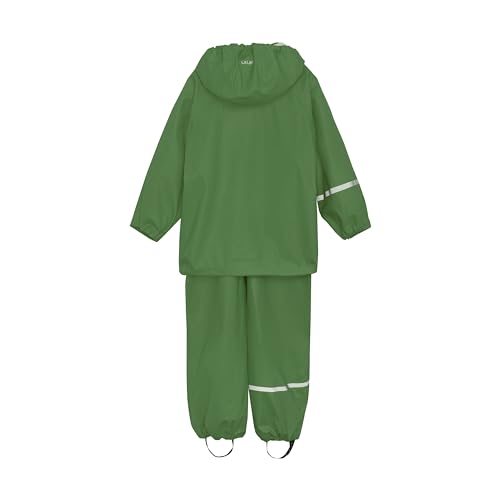 Detalle de Celavi Basic Rainwear Set - Giacca impermeabile unisex Elm Green, 119/127 cm