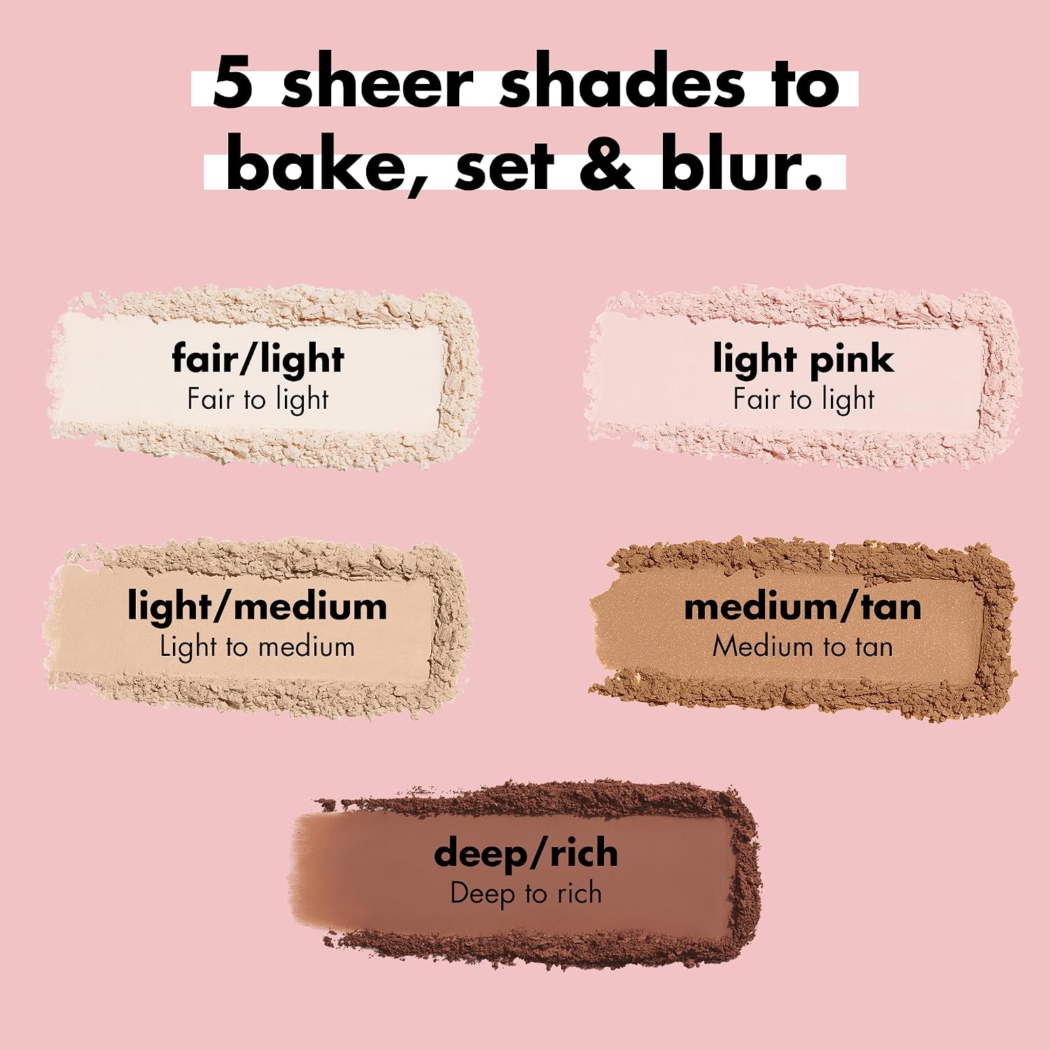 Detalle de e.l.f. Halo Glow Soft Focus Setting Powder — Light