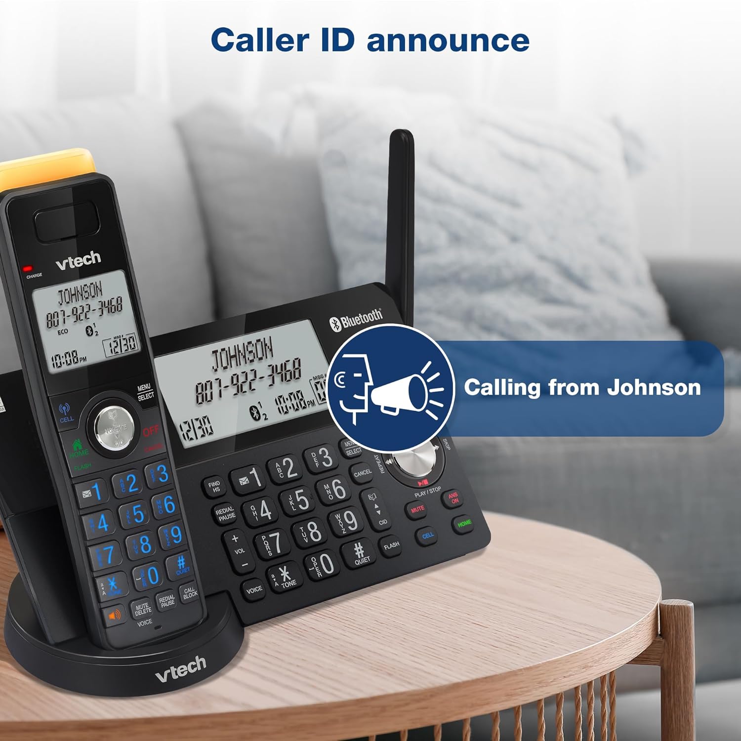 Thumbnail 6 de VTech IS8128-51 2300 ft 5-Handset Cordless Phone ๐