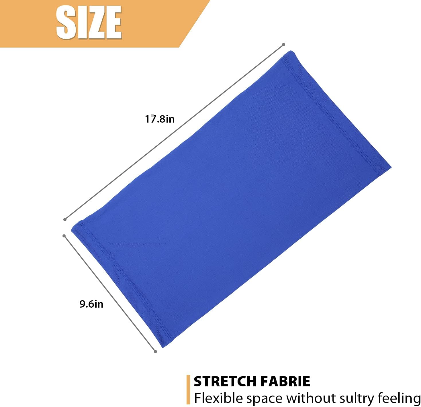 Thumbnail 6 de Finvizo Neck Gaiter Face Cover, Breathable Polyester, Stretch Fit, Washable