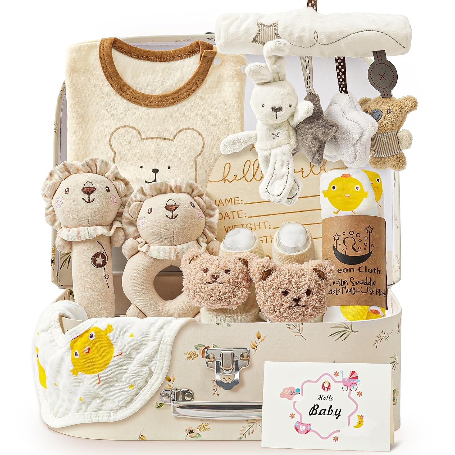Detalle de vamei Baby Geschenkset 100×120 cm