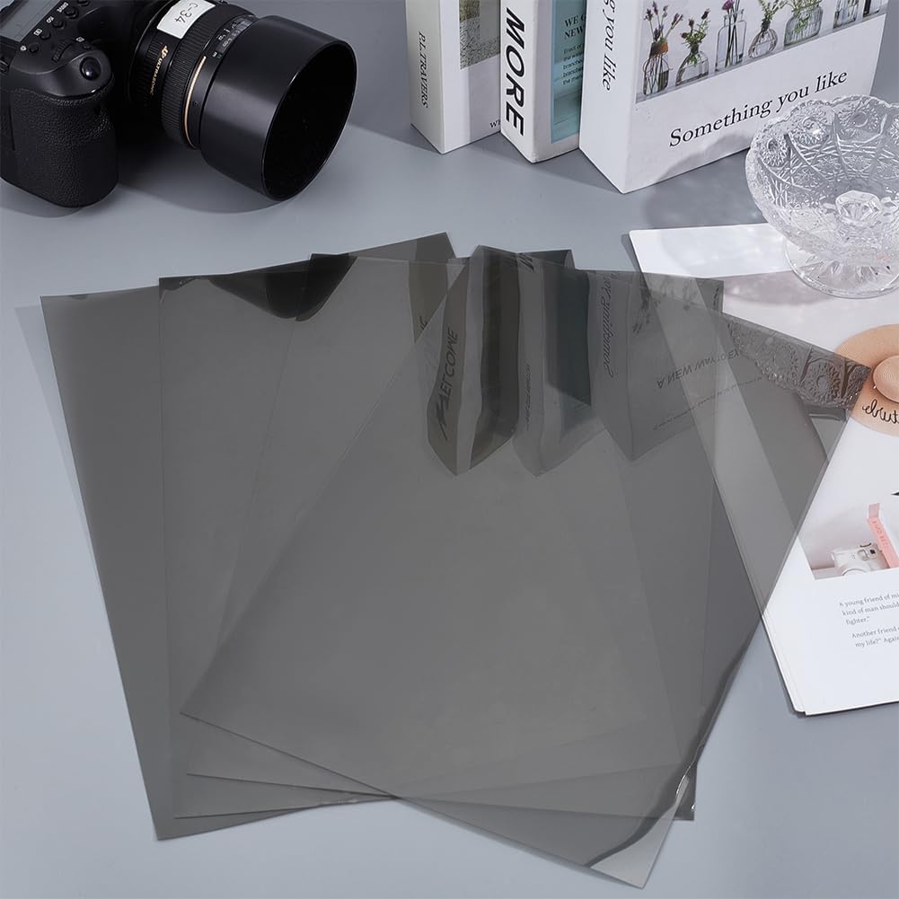 Thumbnail 3 de BENECREAT 4 Pcs Polarized Film Sheets – 11.8 x 7.8 Inch (30 x 20 cm), PET Polarizing Filter for LCD Repair and Teaching