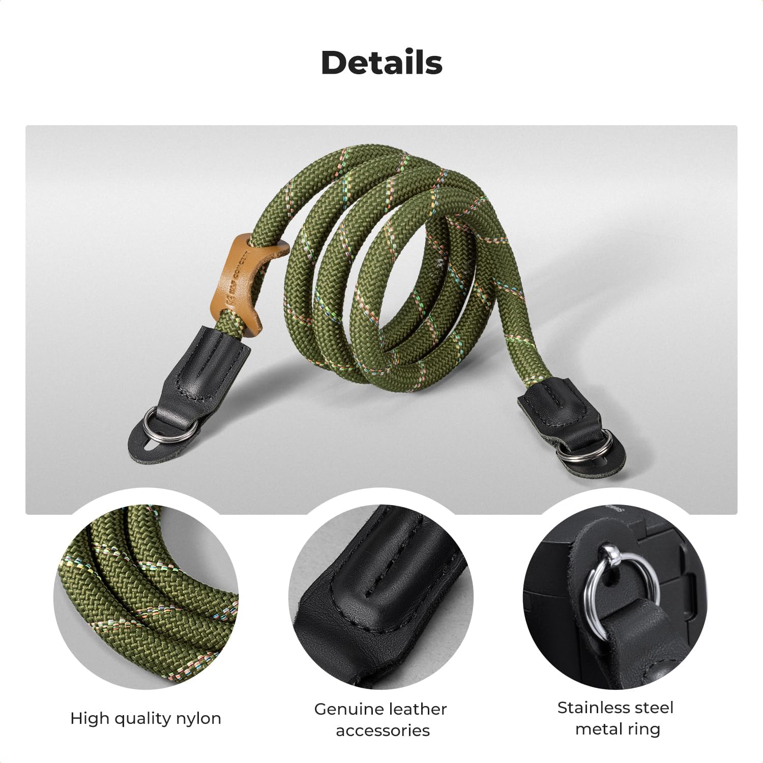 Detalle 1 de K&F CONCEPT Kameragurt 60 g Nylon