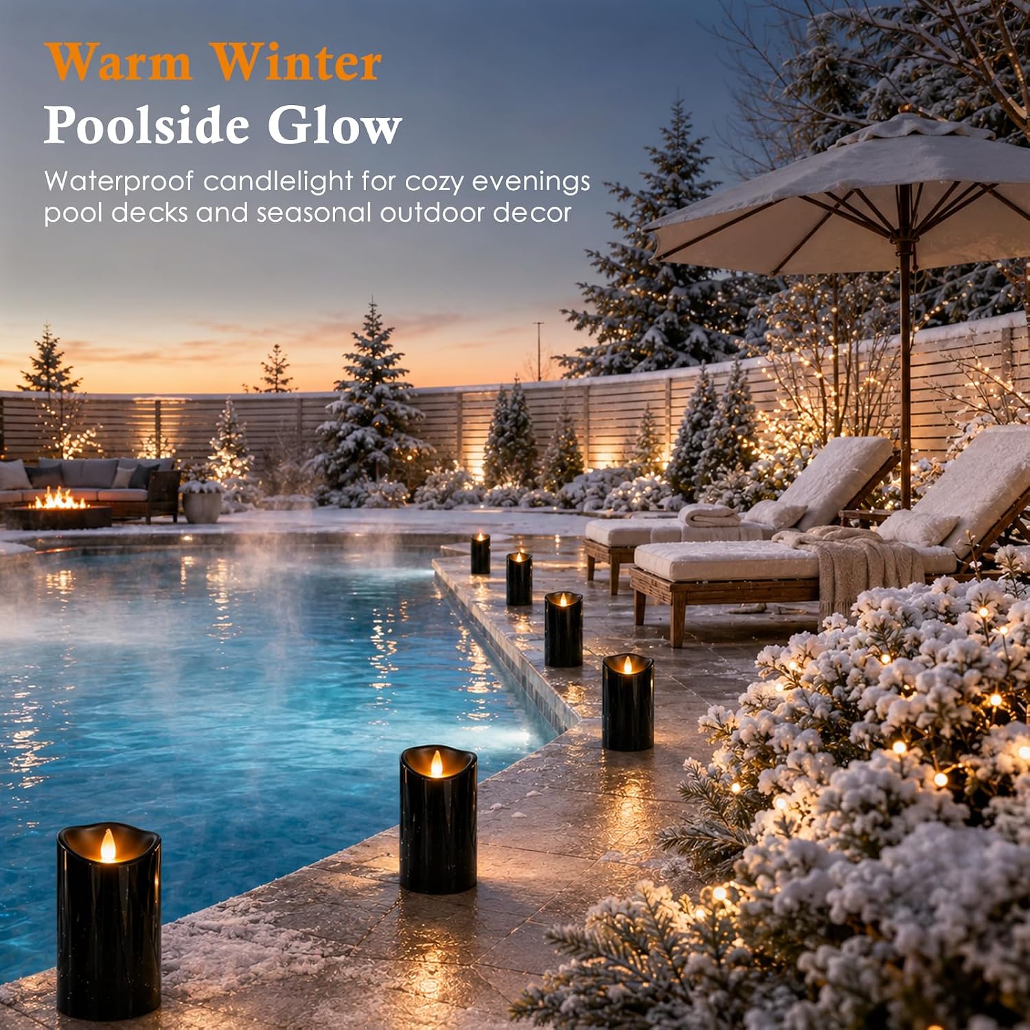 Thumbnail 6 de Haown Flameless Candles, Plastic