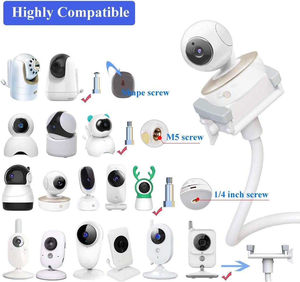 Detalle de EYSAFT baby monitor clamp stand mount