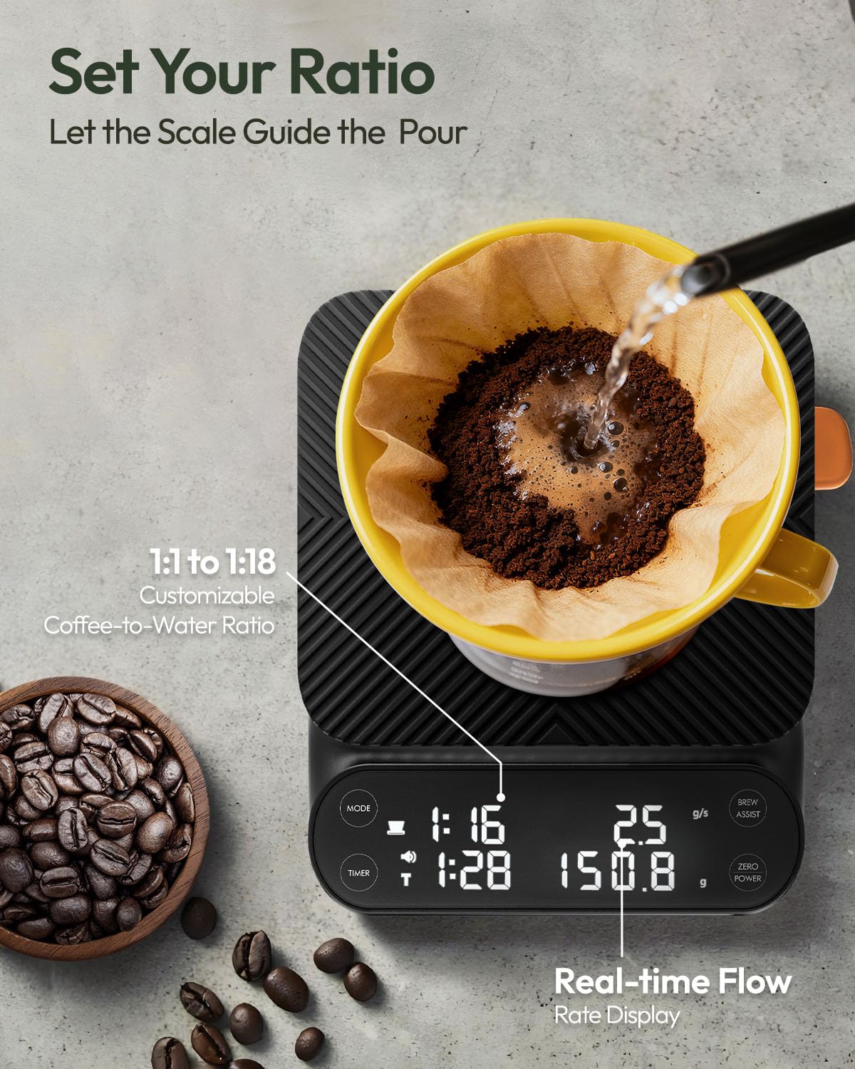 Thumbnail 1 de Maestri House S3 Coffee Scale ⚖