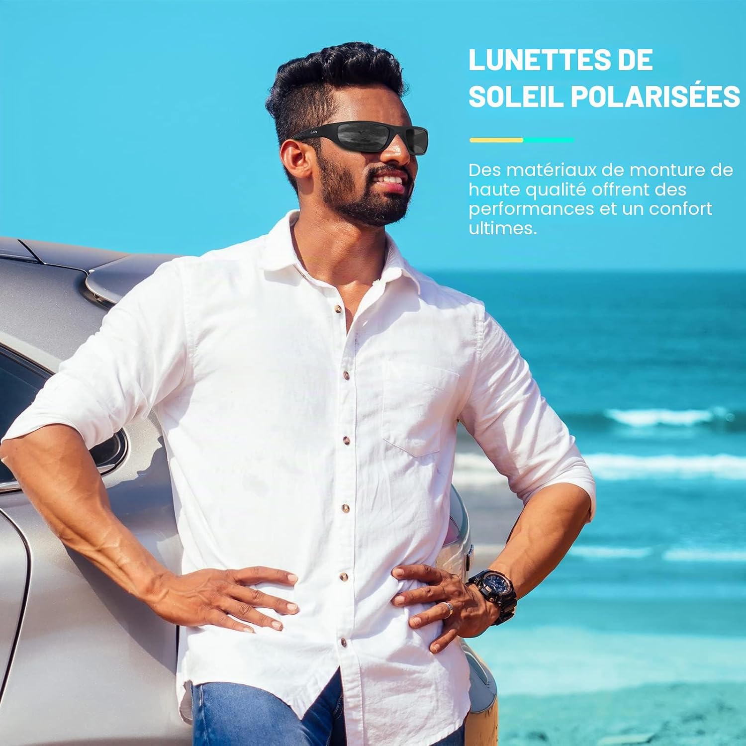 Thumbnail 4 de Duduma Lunettes de Soleil Polarisées Sports - Légères et polyvalentes (R8116) pour Homme et Femme