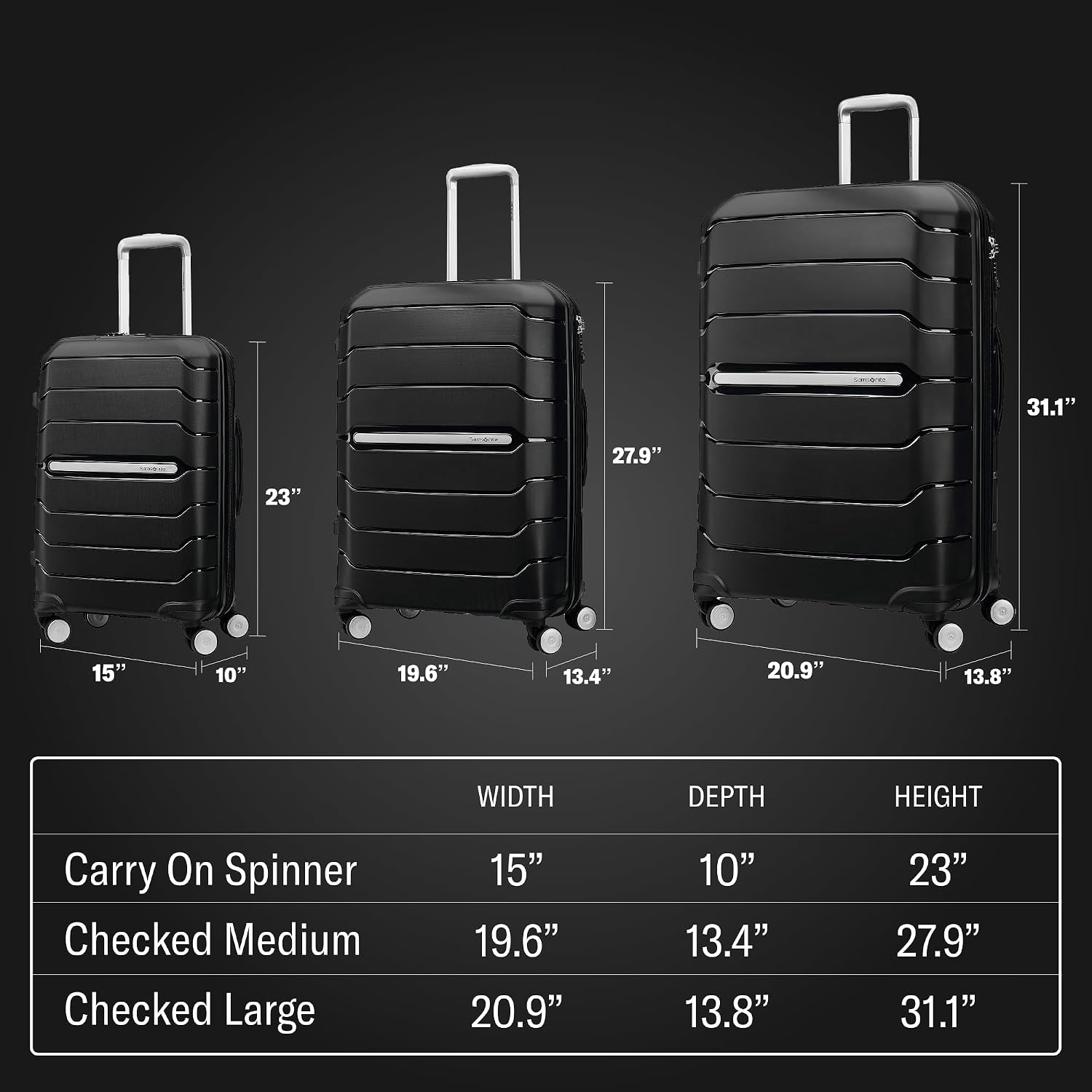 Thumbnail 6 de Samsonite Freeform 2-Piece Luggage Set 2-piece