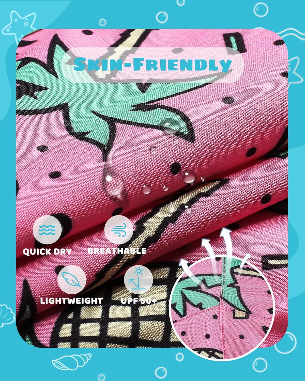 Thumbnail 3 de maamgic Boys Swim Trunks with Compression Liner