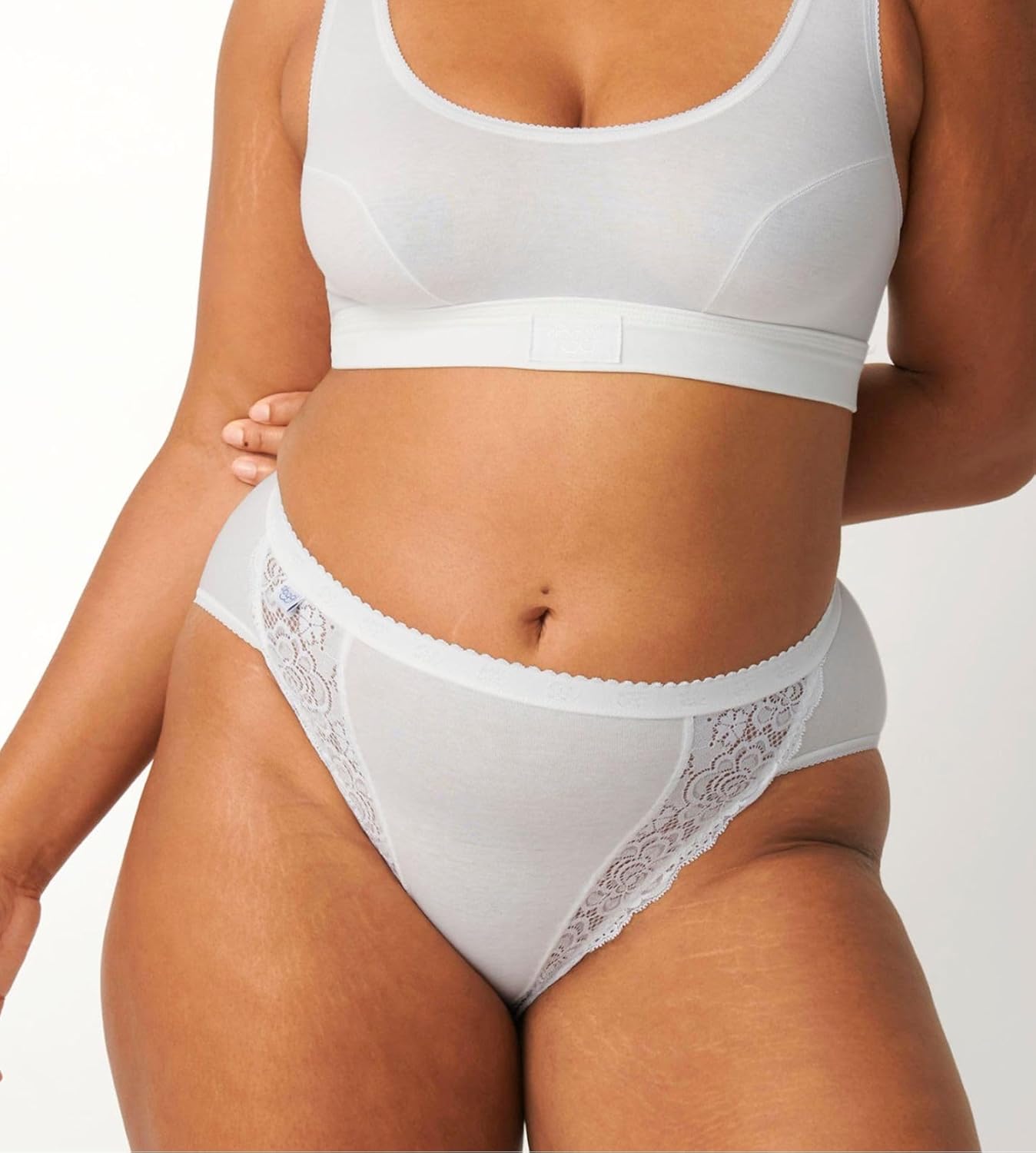 Thumbnail 1 de Sloggi Women's Chic Tai Everyday Brief — Slip coton majoritaire avec dentelle