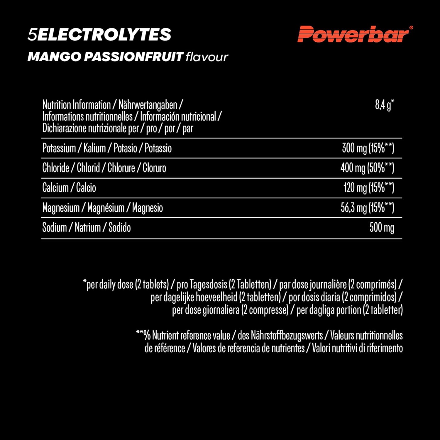 Thumbnail 5 de Powerbar 5 Electrolytes Mango Passionfruit