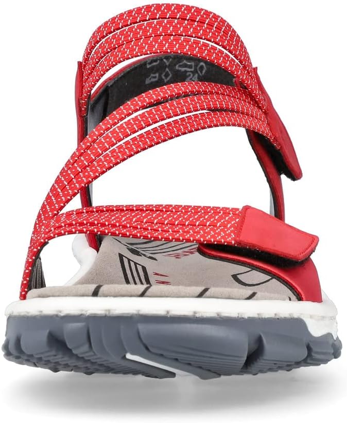 Thumbnail 6 de Rieker Damen Klassische Sandalen 68871 – Bequeme Sandalen mit weicher Decksohle