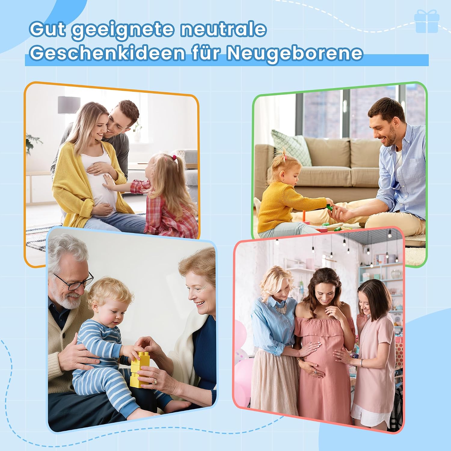 Thumbnail 5 de Krabbeldecke 95×95×52 cm Spielbogen Baby