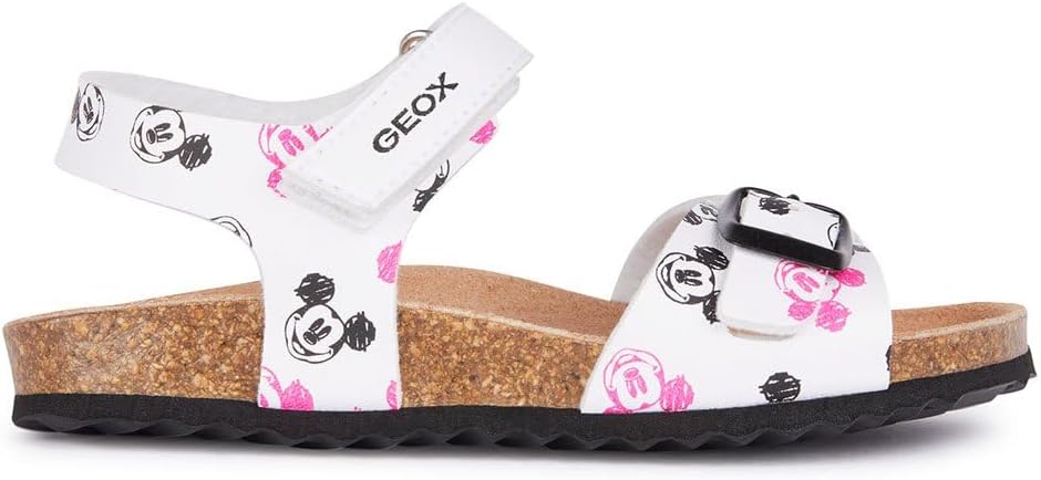 Thumbnail 5 de Geox Mädchen J Adriel Girl C Sandalen aus Leder – flacher Absatz in Medium-Weite