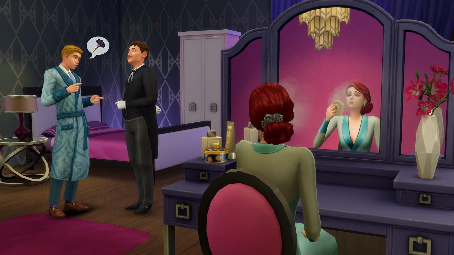Detalle 2 de The Sims 4 Vintage Glamour stuff pack
