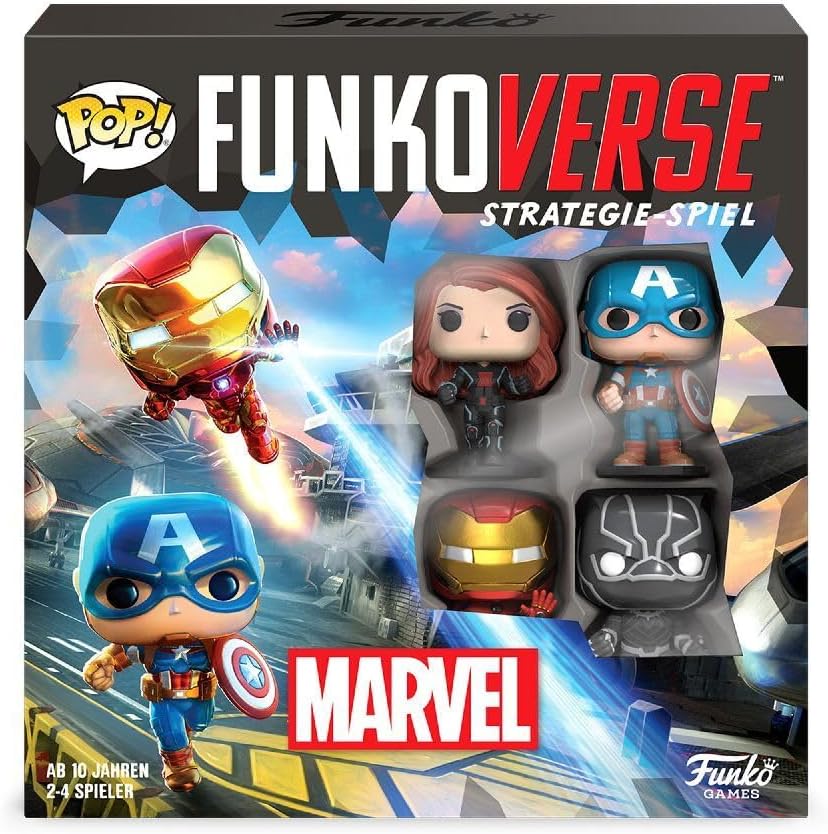 Detalle de Funko 57518 MARVEL 100 4-Pack – Mehrfarben, One Size