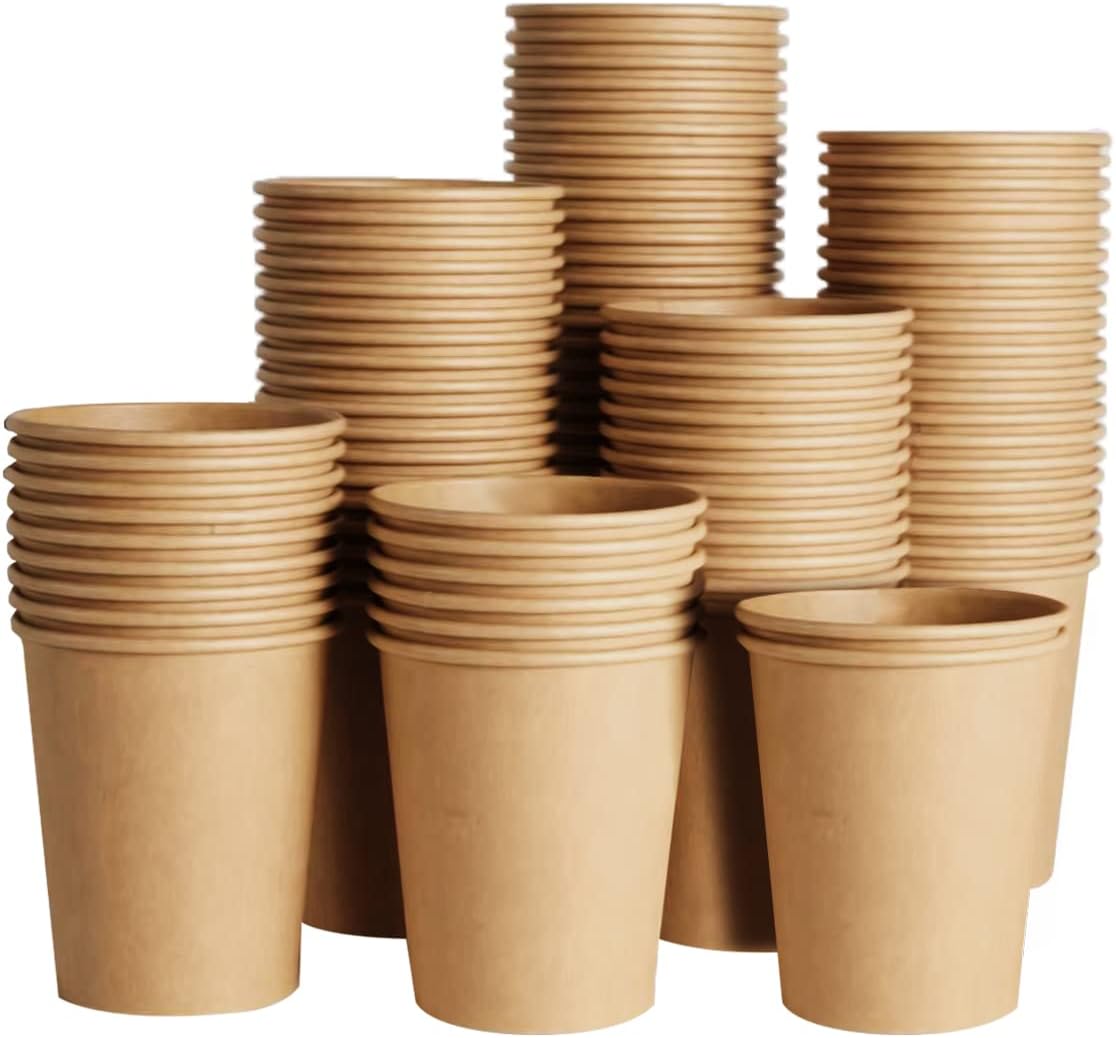 Detalle de SIUQ 8 oz Kraft Paper Cups