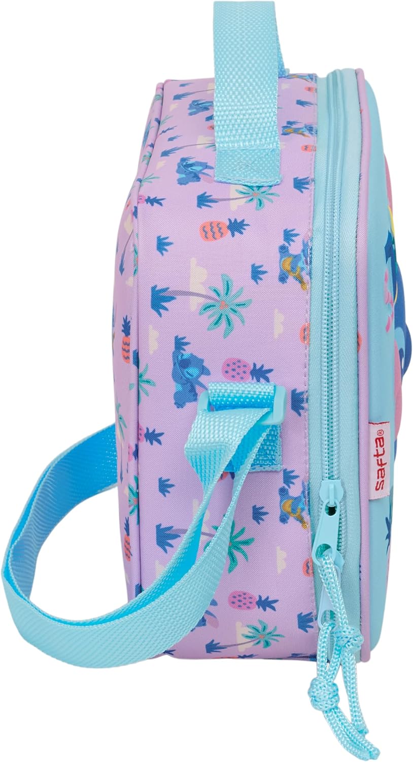 Detalle 2 de Stitch Porte-goûter Thermique 3D – Réfrigérant portable imperméable, 25 x 9 x 19,5 cm