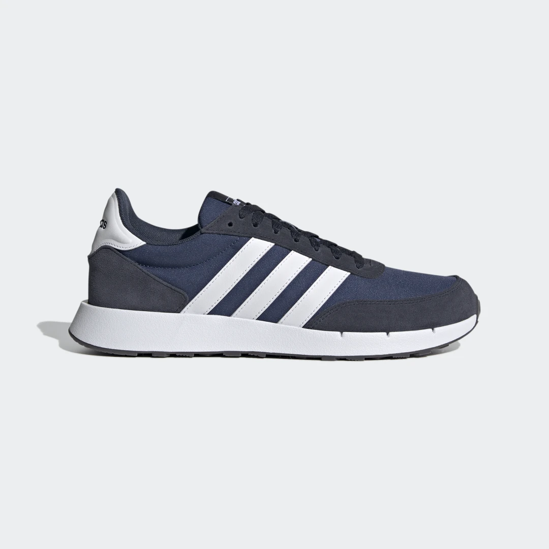 Detalle de Zapatilla Run 60s 2.0 de Adidas — azul, comodidad para uso diario