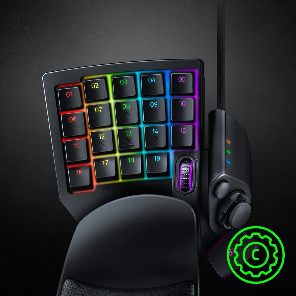 Thumbnail 5 de Razer Tartarus V2 Gaming Keypad (32 Programmable Keys) with Mecha-Membrane Switches and Chroma RGB