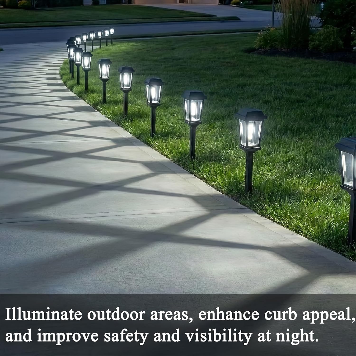 Thumbnail 4 de DOESLAG GA2612CLP12 Solar Pathway Lights, 12-Pack, 6000K Cool White