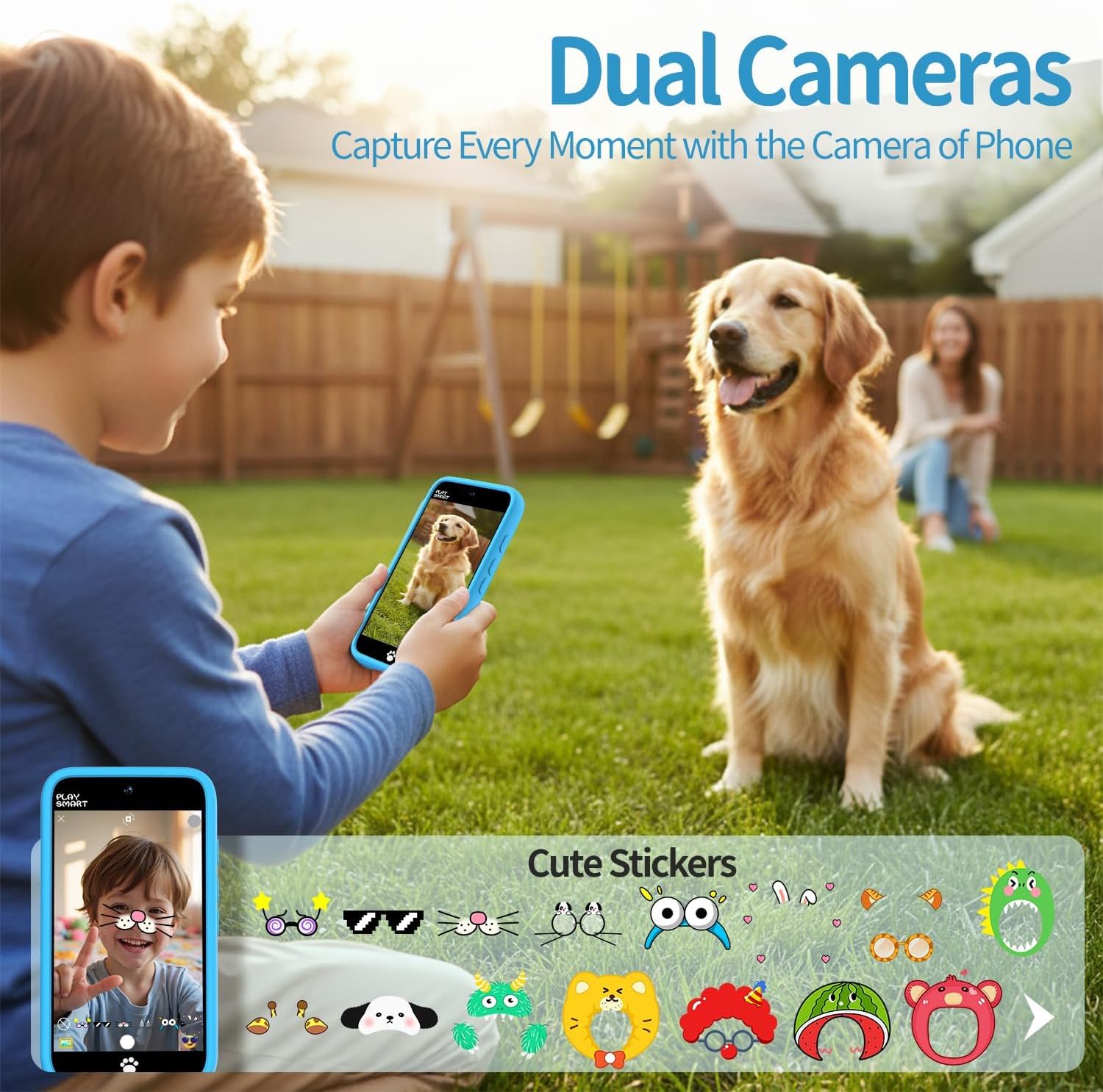 Detalle de MOMILLA Kids Smart Phone 3.97" touchscreen