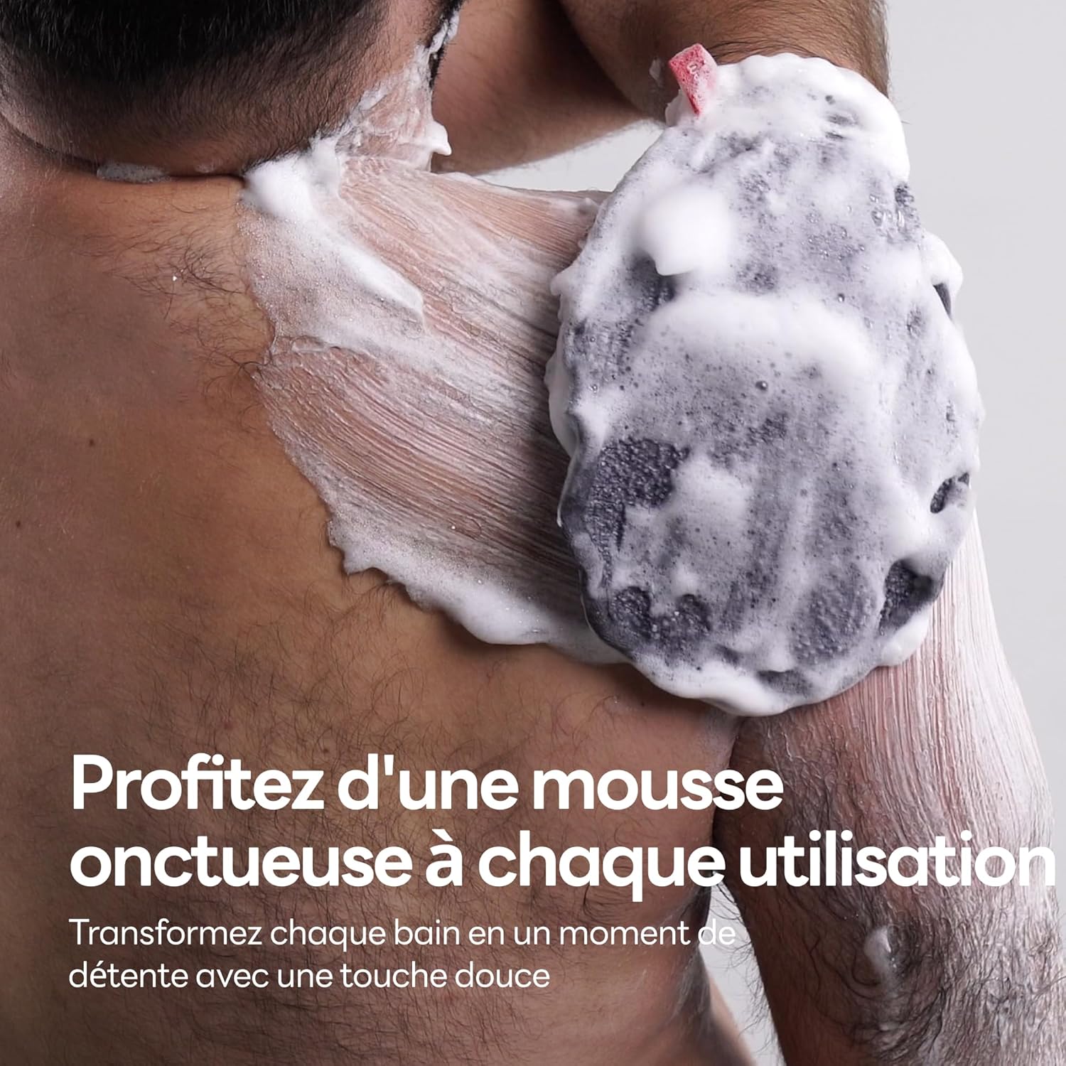 Detalle de Caveem Gant exfoliant coréen (lot de 2) – gommage corps pour une exfoliation en profondeur sous la douche