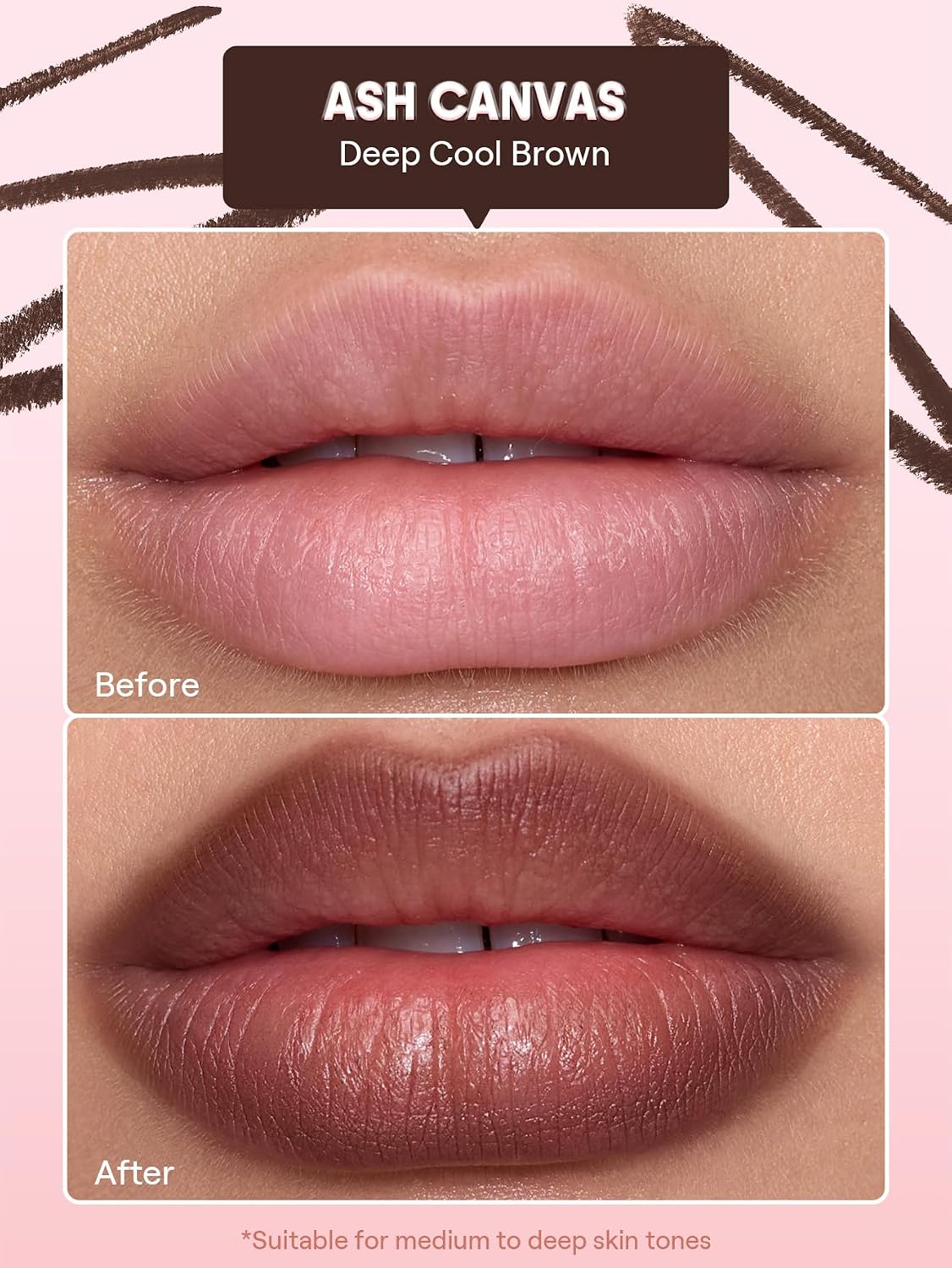 Thumbnail 1 de SHEGLAM Cloudline Blur Lip Liner b250428969400, Ash Canvas