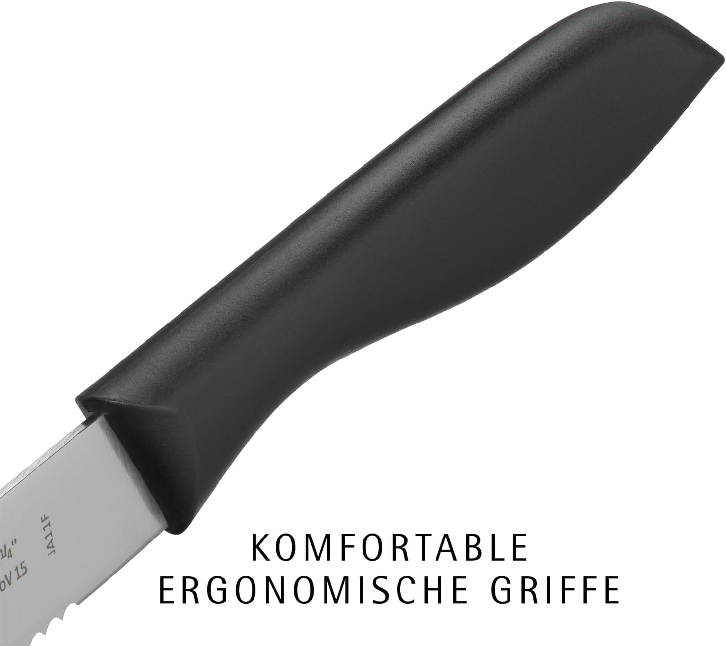 Thumbnail 2 de WMF Classic Line Frühstücksmesser-Set (6-teilig) mit Brötchenmesser-Wellenschliff, 23 cm