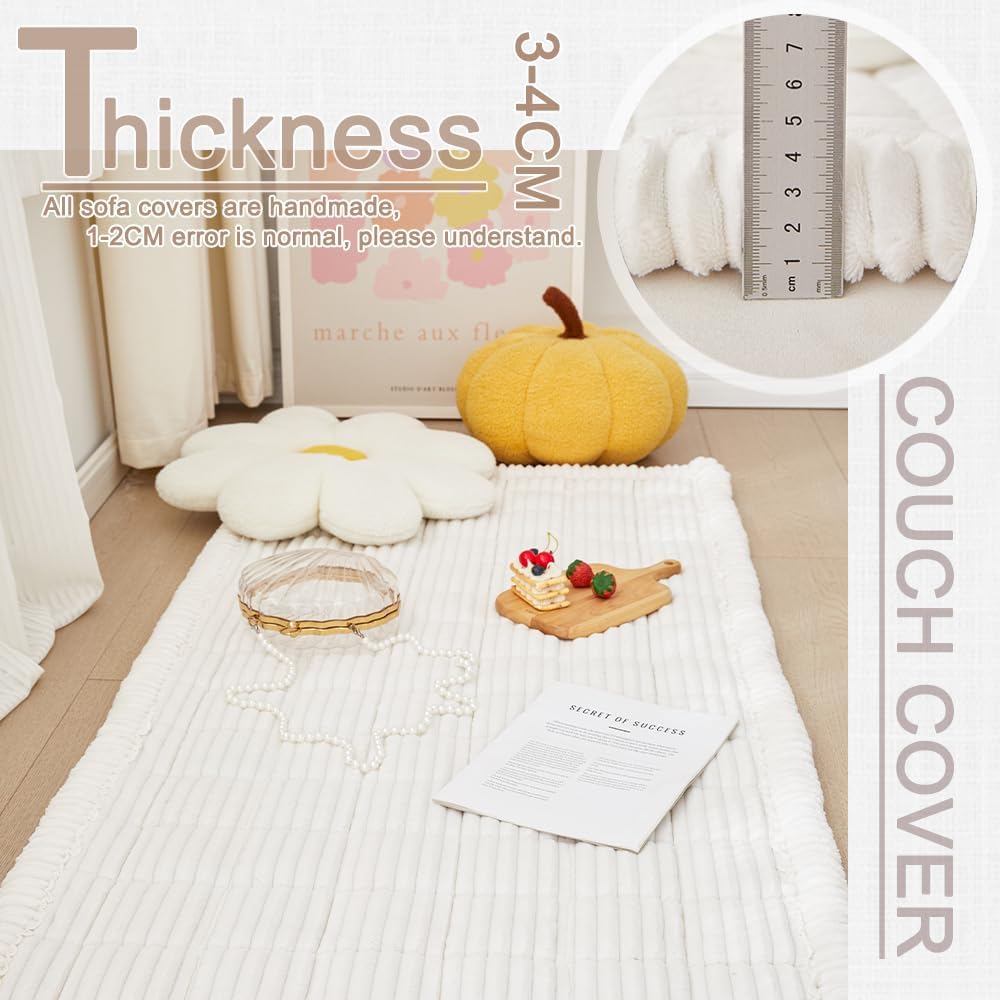Thumbnail 3 de Awjcsv Couch Cover 82.7" 🛋
