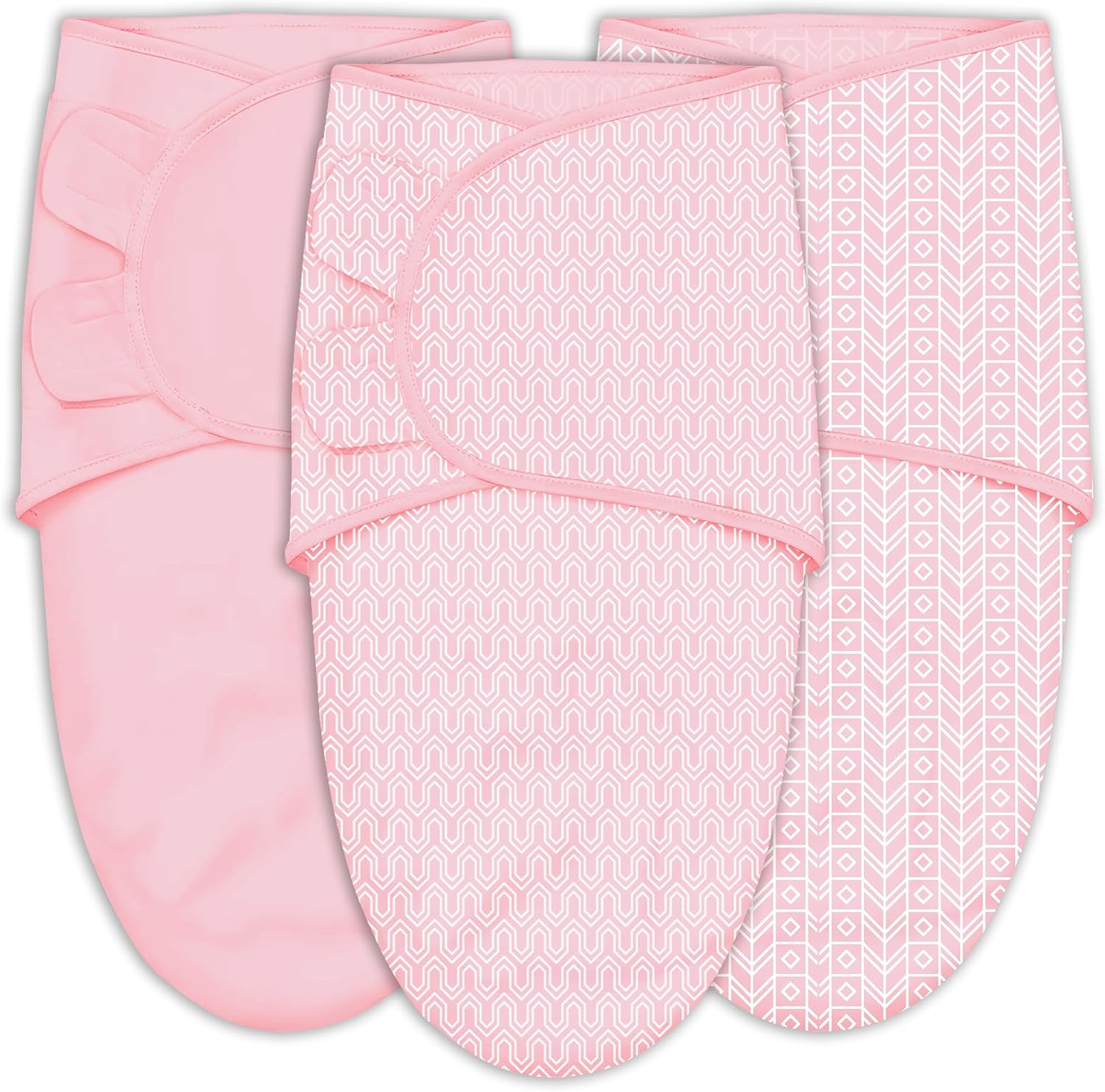 Detalle de SWEET DOLPHIN Baby Swaddle Sleep Sacks, 3-Pack