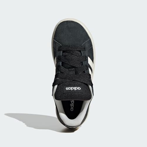 Thumbnail 4 de adidas Mixte Enfant Grand Court 00S – Baskets cuir suede, cuir nubuck et languette bouffante pour enfants
