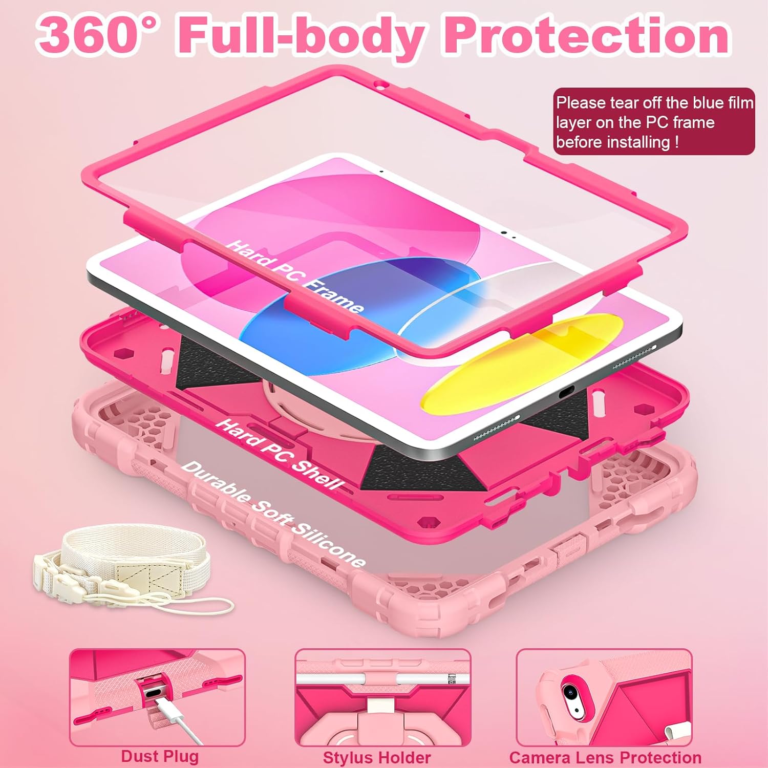 Detalle 2 de WESOROL iPad case 11-inch