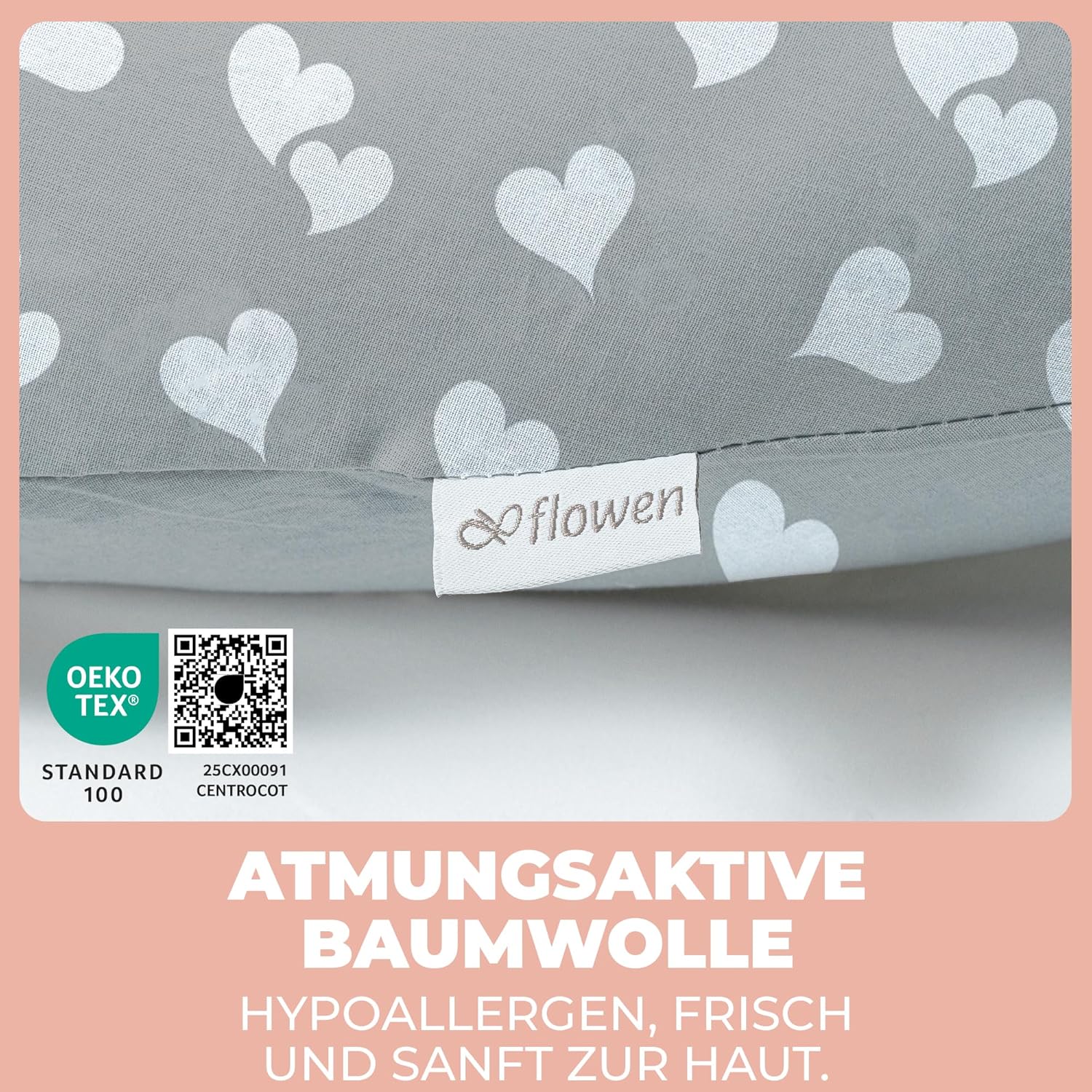 Thumbnail 4 de Flowen Stillkissen XXL 200 x 70 cm