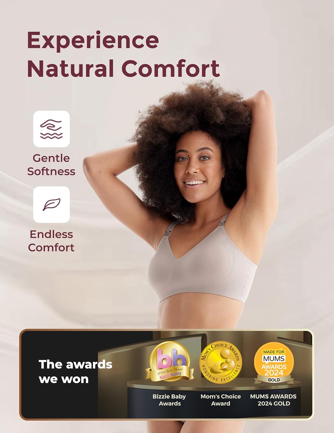 Detalle de Nursing bra keyword comfort support YN21