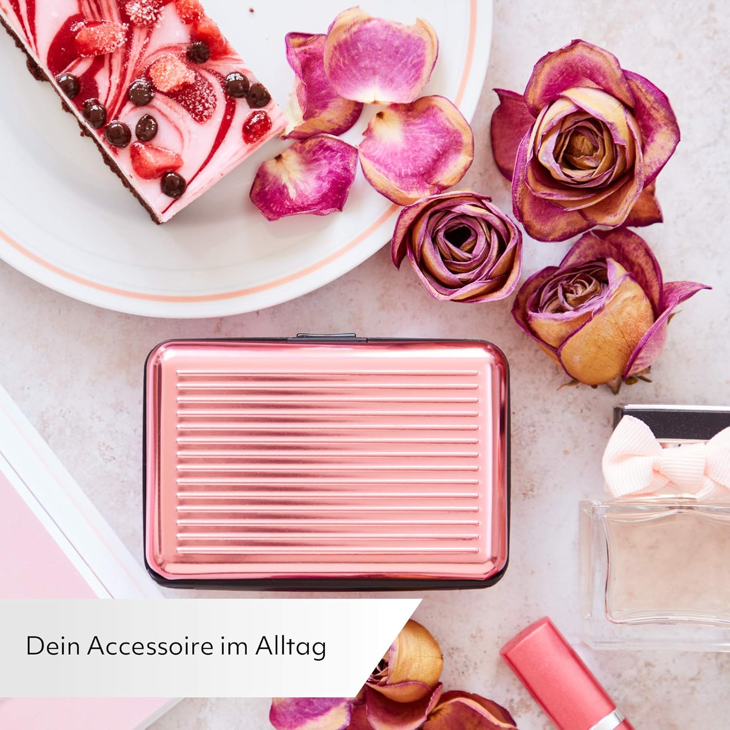 Thumbnail 4 de VALLET Étui pour cartes de crédit en aluminium avec protection RFID/NFC