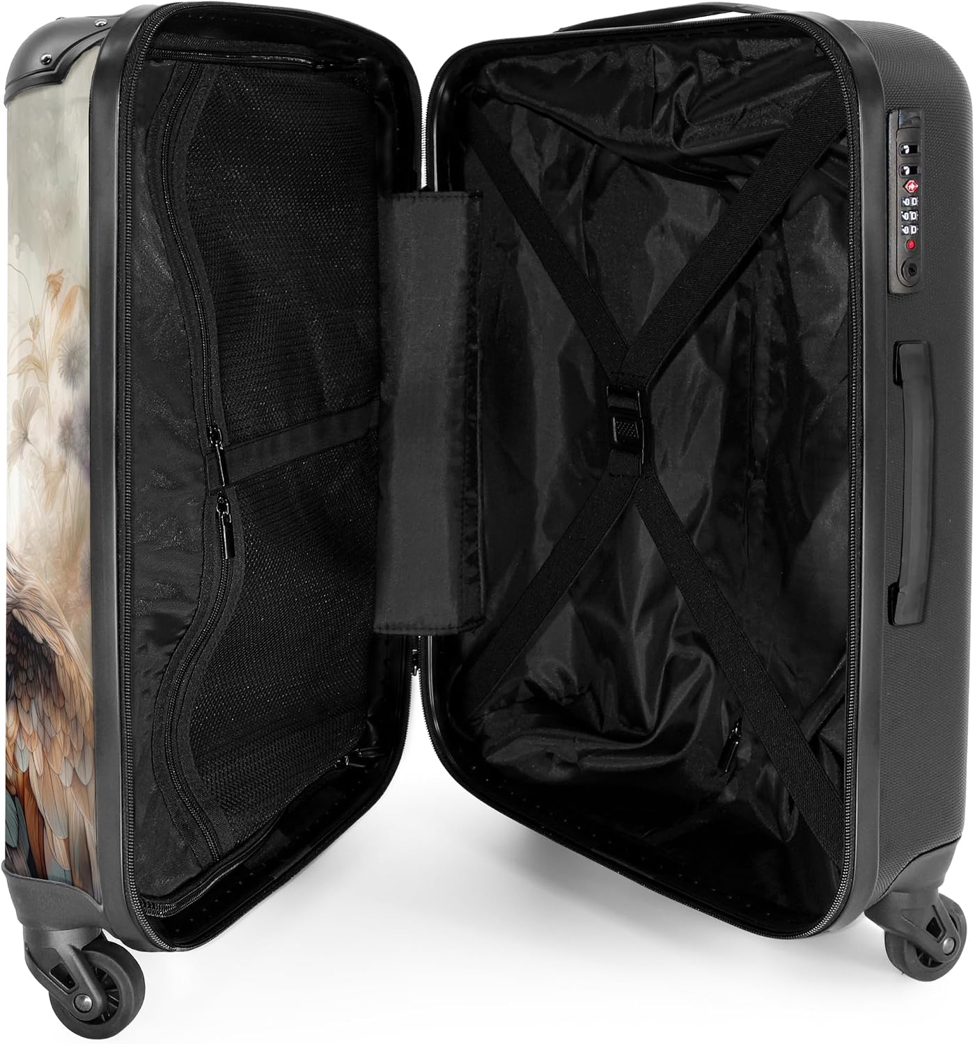 Thumbnail 3 de NoBoringSuitcases Valigia Grande Ultraleggera 67 cm (72 L, 20 kg) – Aquila Grigio