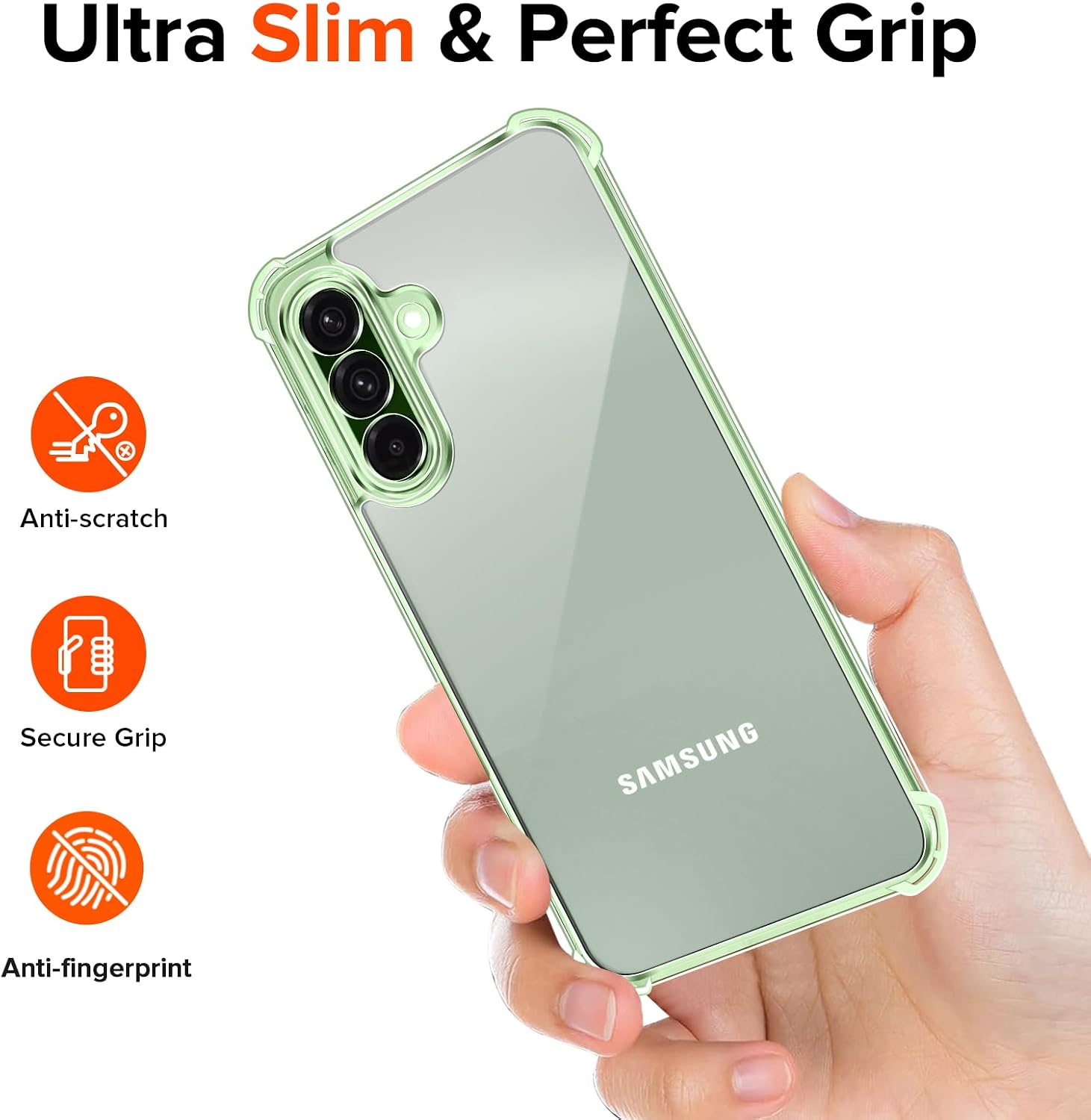 Thumbnail 6 de iVoler Cover Trasparente Anti-Ingiallimento per Samsung Galaxy A56 5G – 2 Vetri Temperati + Paraurti TPU Morbido
