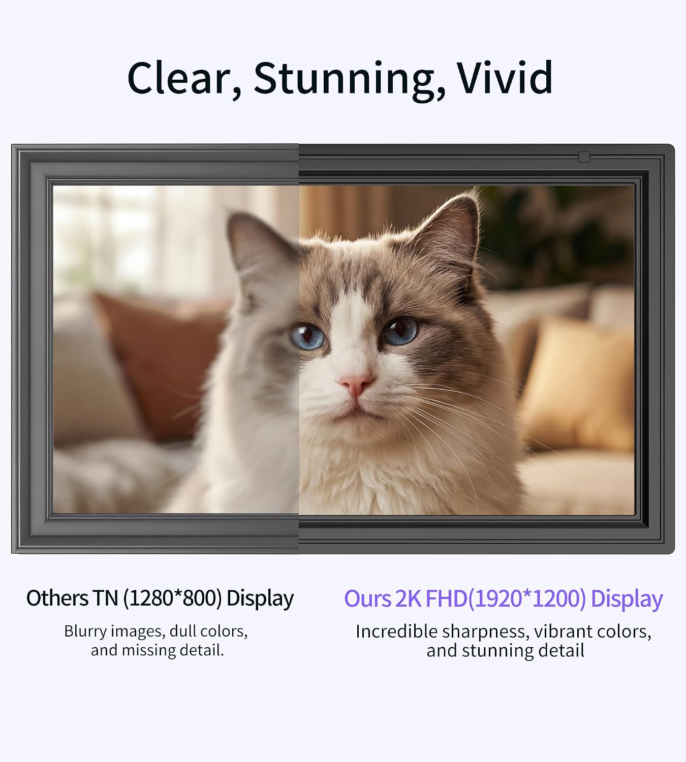 Thumbnail 4 de Uhale 64GB 15.6" WiFi Digital Picture Frame with 1920x1080 IPS Touch Screen (Uhale app, SD/USB)