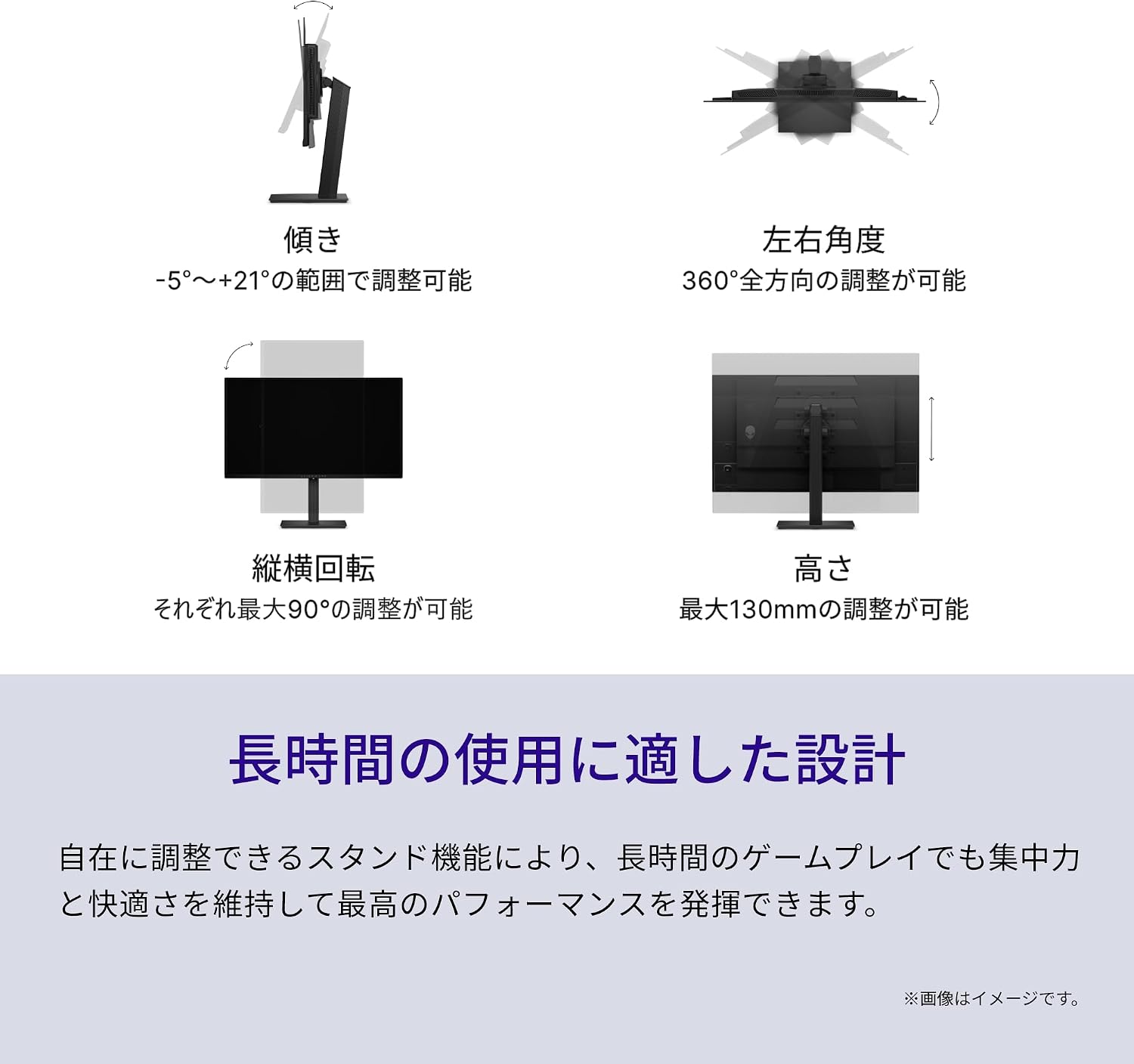 Thumbnail 6 de Dell AW2726DM Alienware 26.5インチ QD-OLEDゲーミングモニター QHD・240Hz
